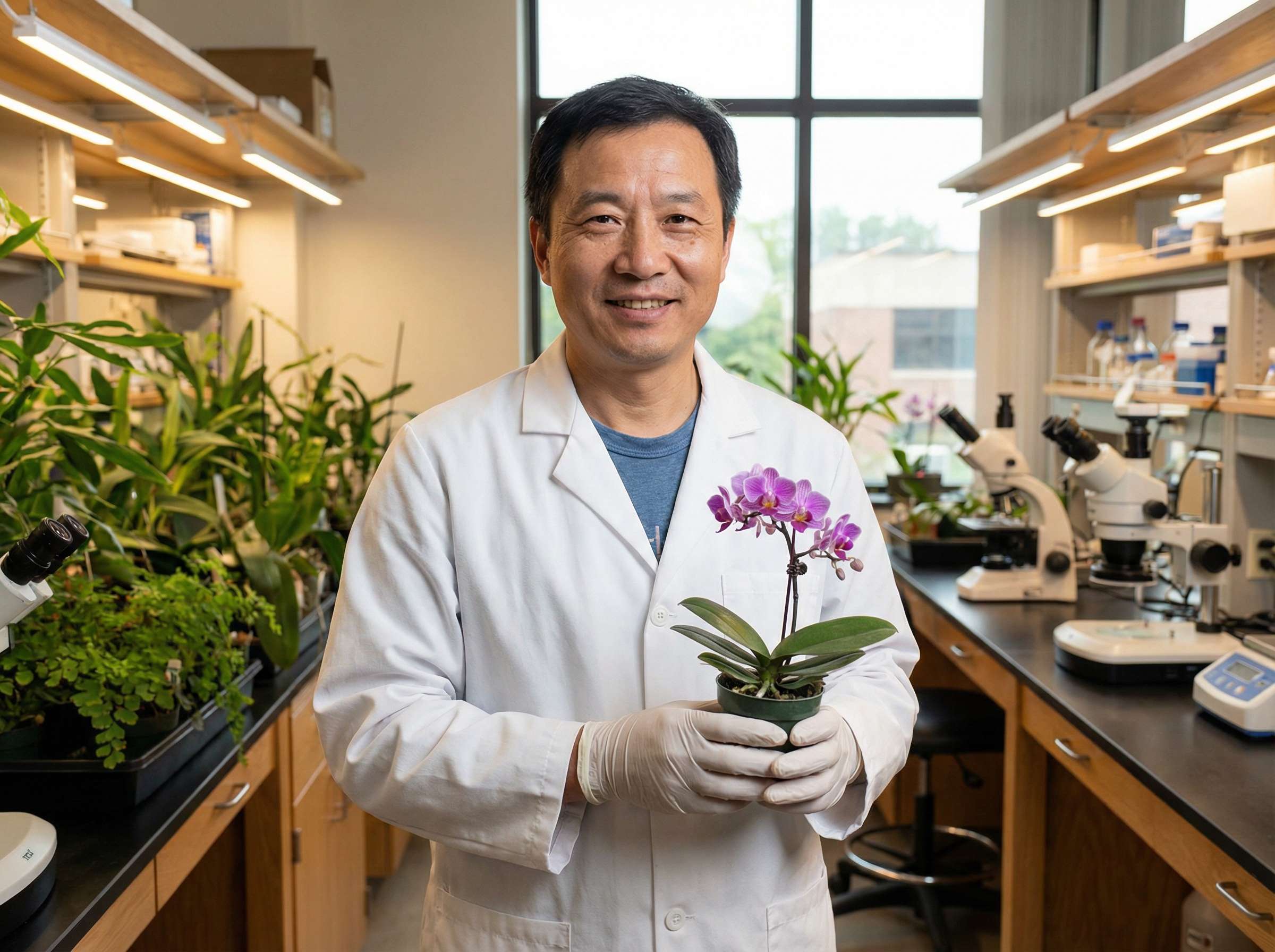 麻豆视频植物专家陈明远